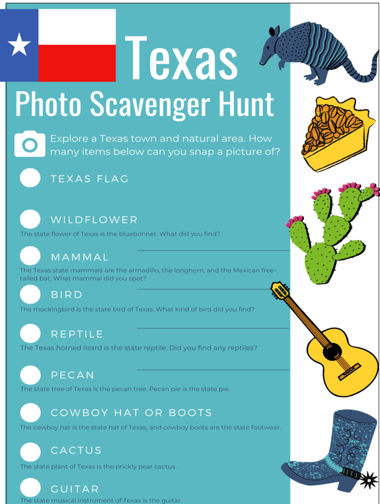 Texas Photo Scavenger Hunt