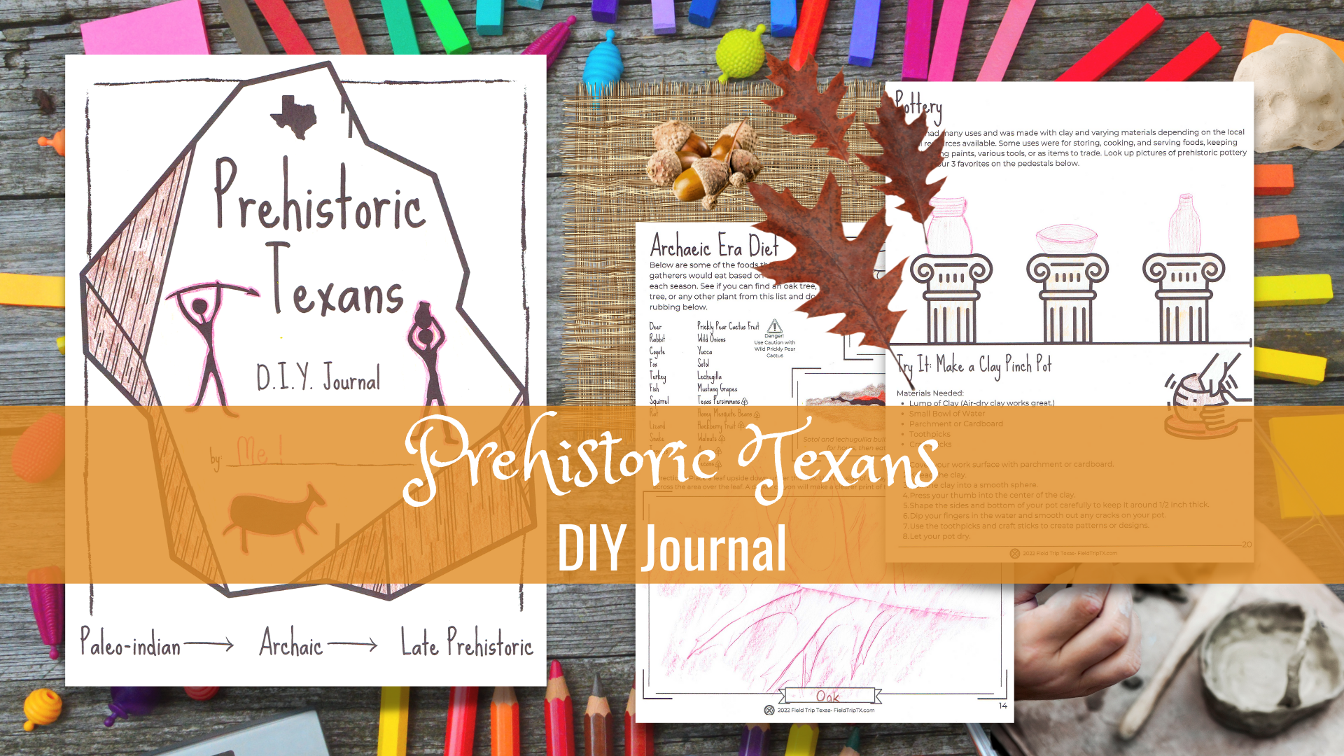 You are currently viewing Prehistoric Texans: Fun Resources & DIY Journal