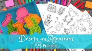 Read more about the article Create a Paper Aquarium | Free Printable
