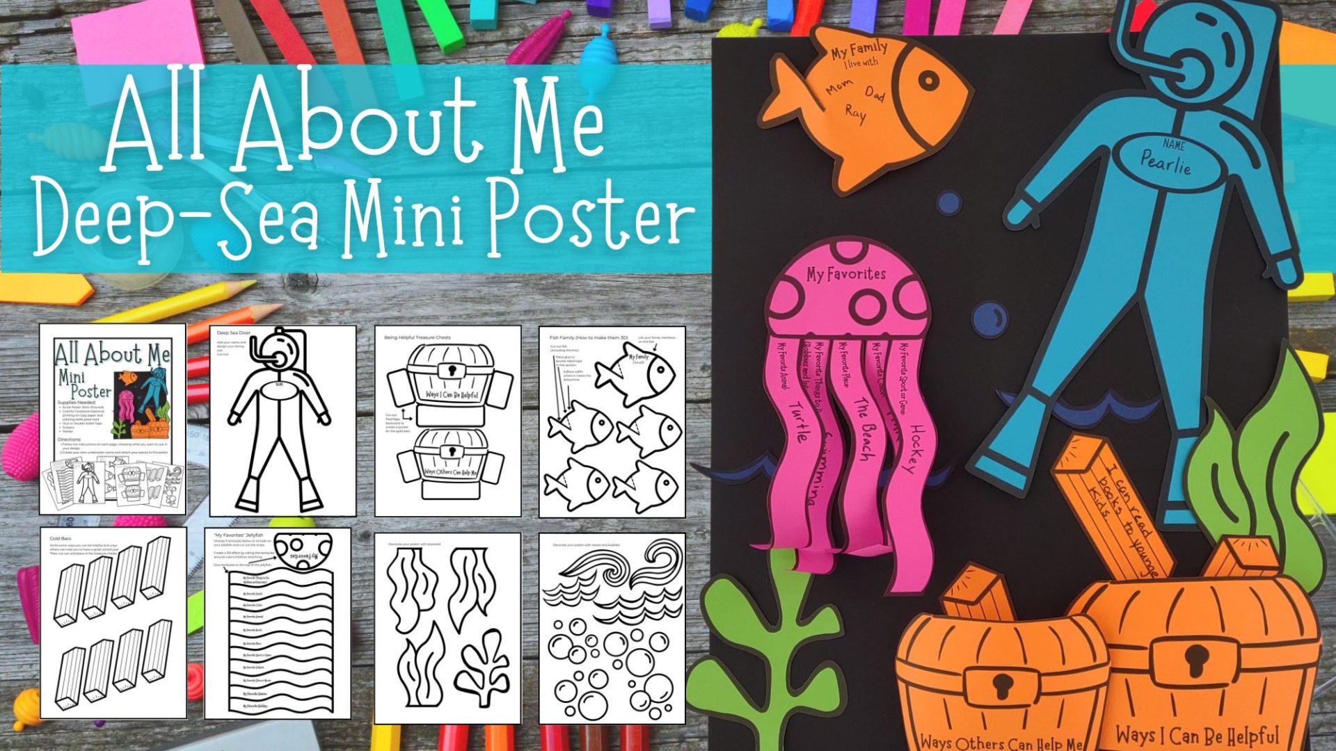 Read more about the article All About Me | Deep-Sea Mini Poster