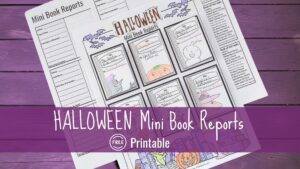 Read more about the article Halloween Mini Book Reports | Free Printable